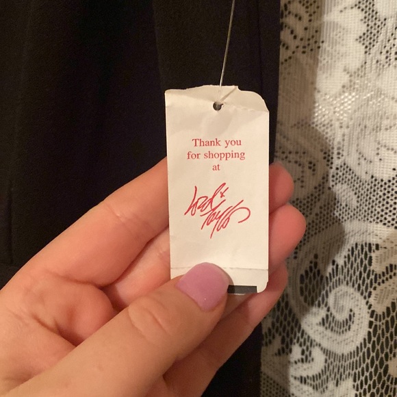 Black Calvin Klein sleeveless cocktail dress - Picture 3 of 5